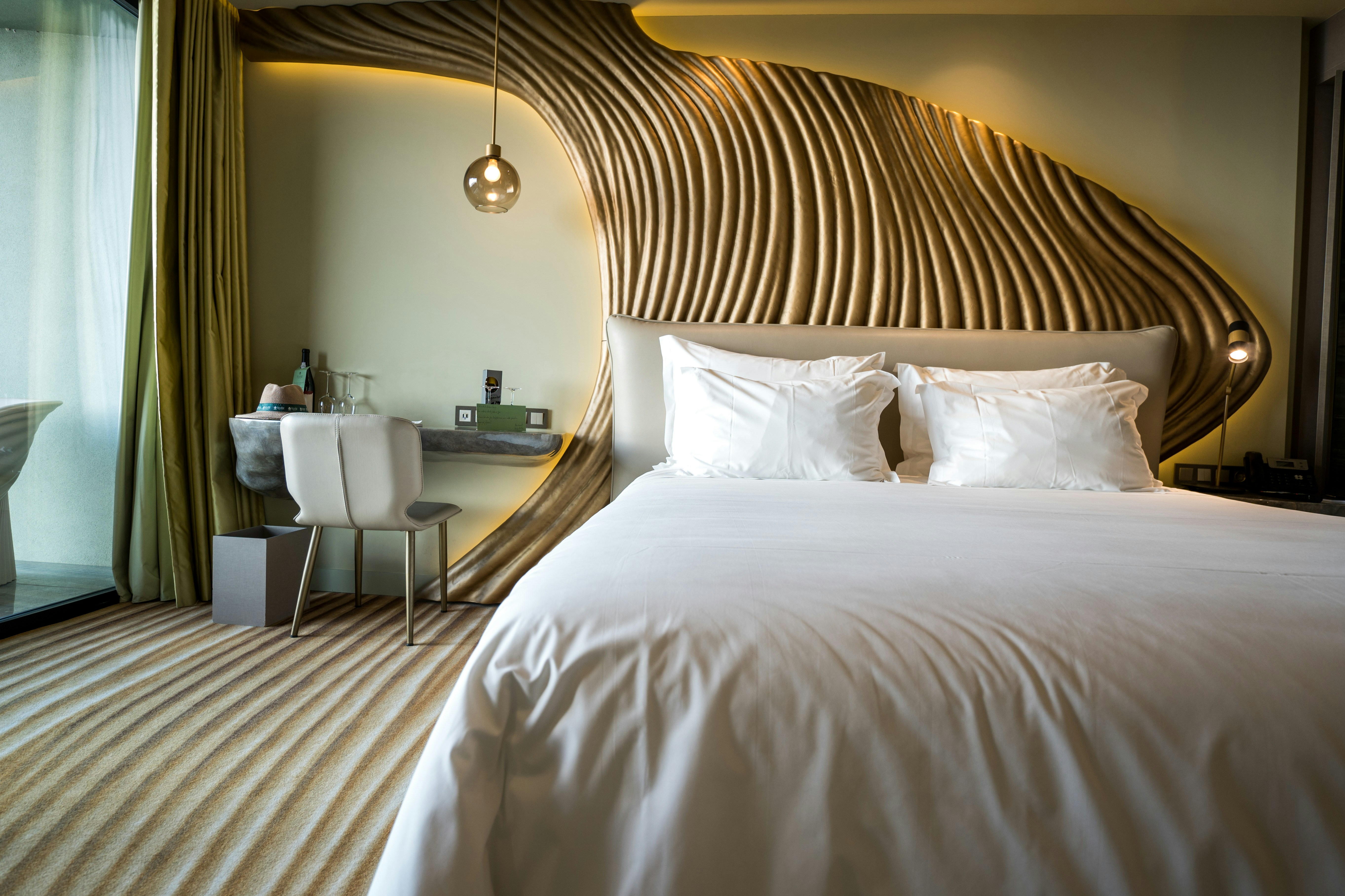 Futuristic Hotel Room