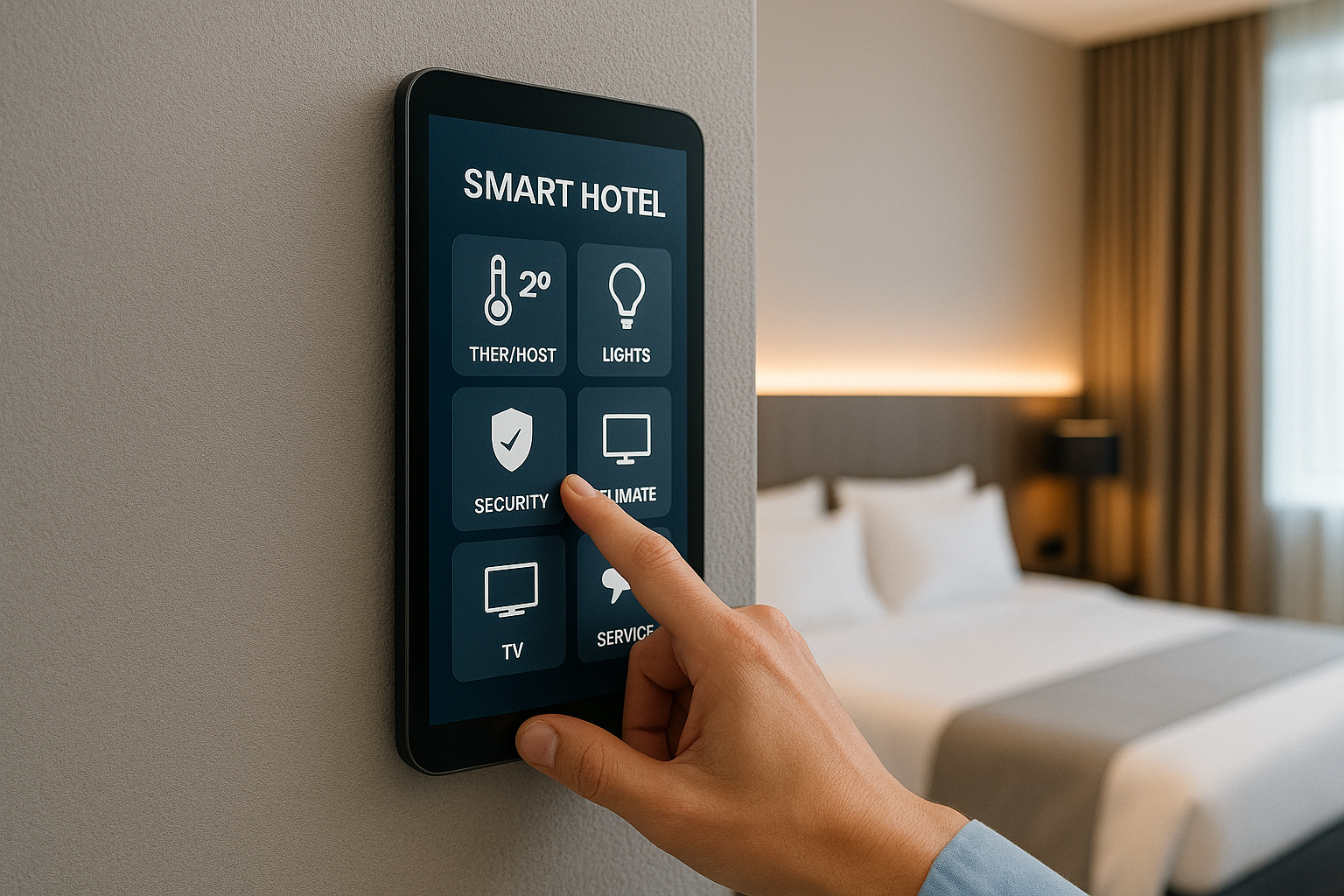 Smart Hotel Room Control System